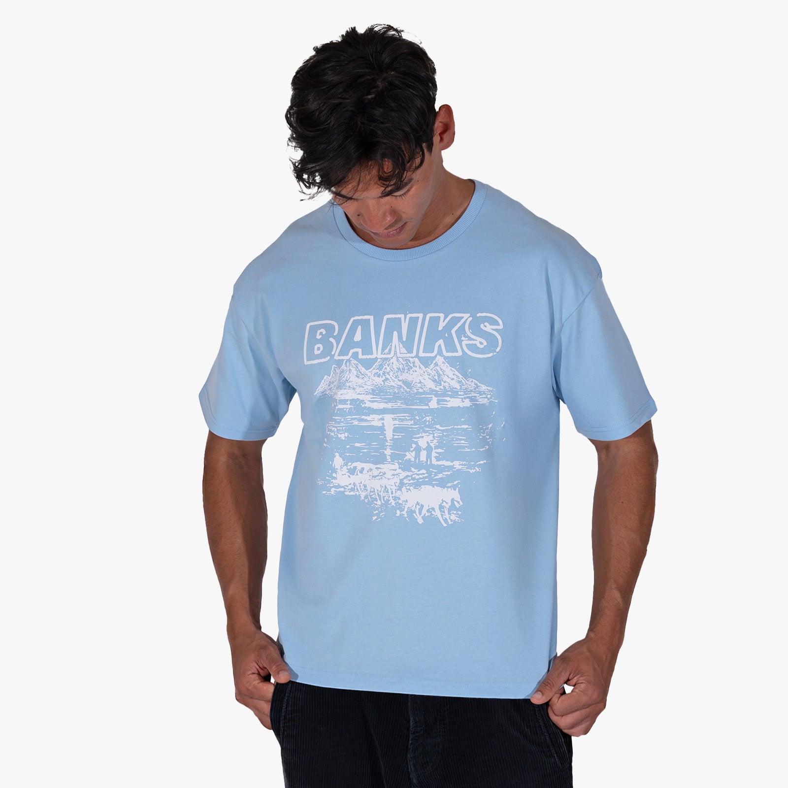 Sleddog Tee Blue