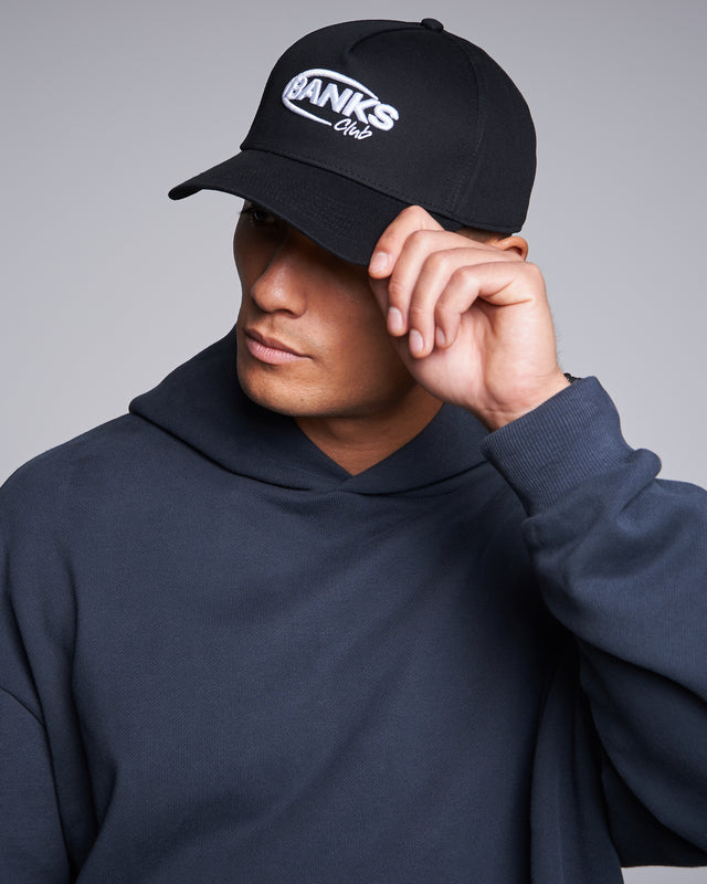BANKS CLUB CAP BLACK