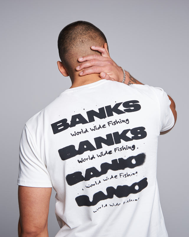 Faded World Wide Fishing Tee