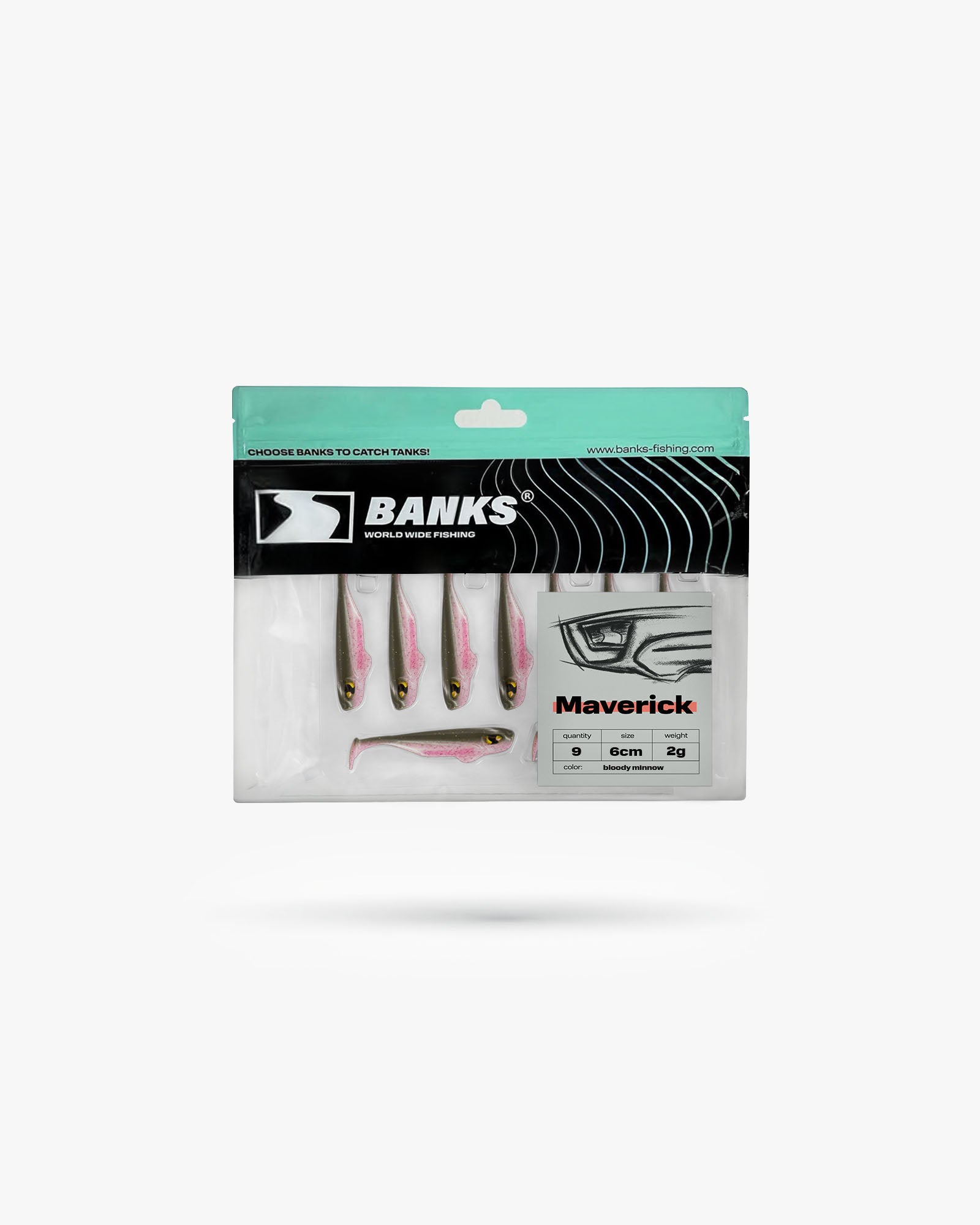 Maverick Bloody Minnow 6 cm