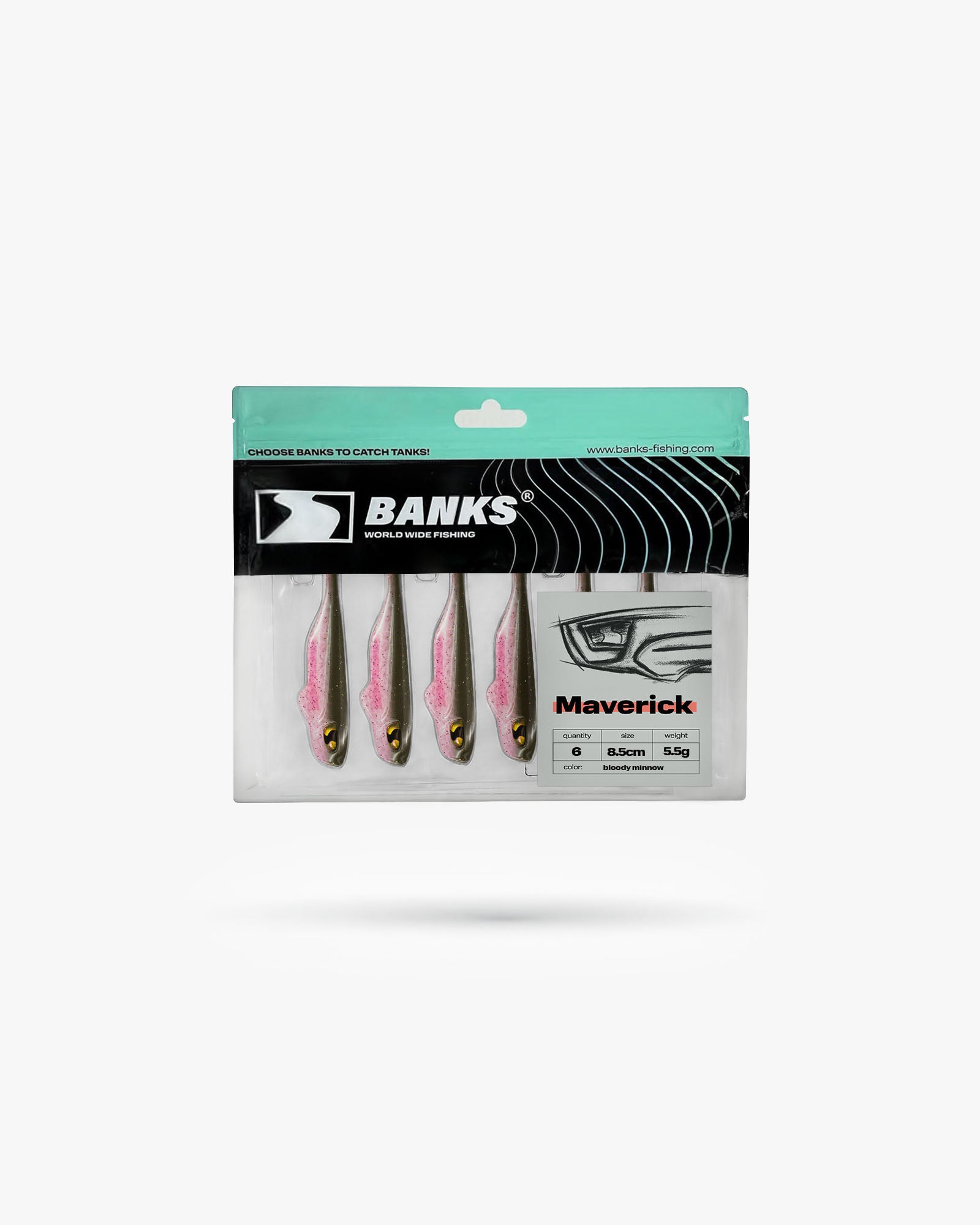 Maverick Bloody Minnow 8,5 cm
