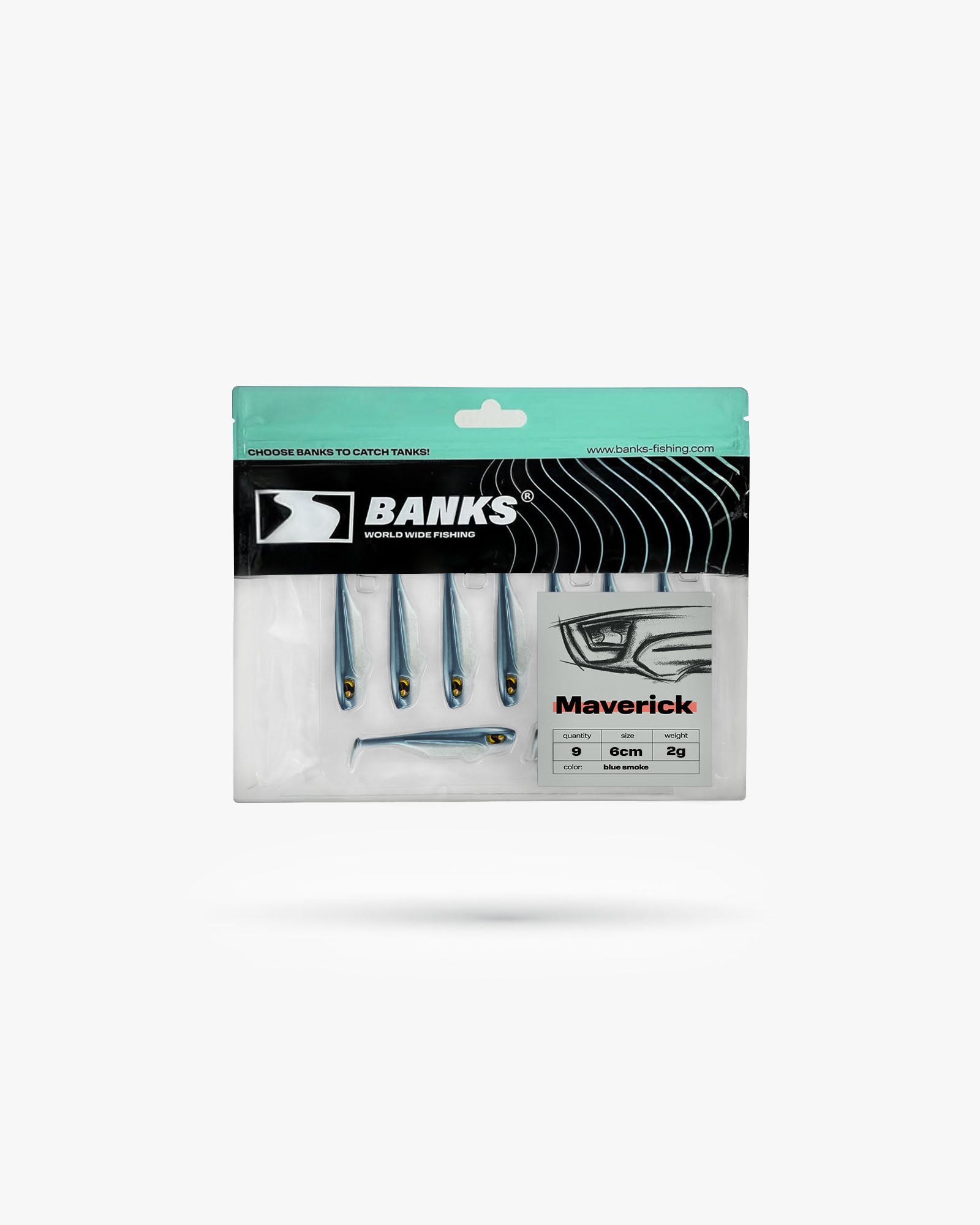 Maverick Blue Smoke 6 cm