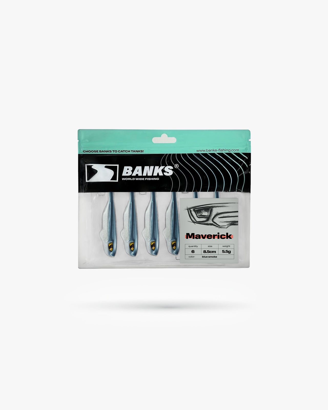 Maverick Blue Smoke 8,5 cm