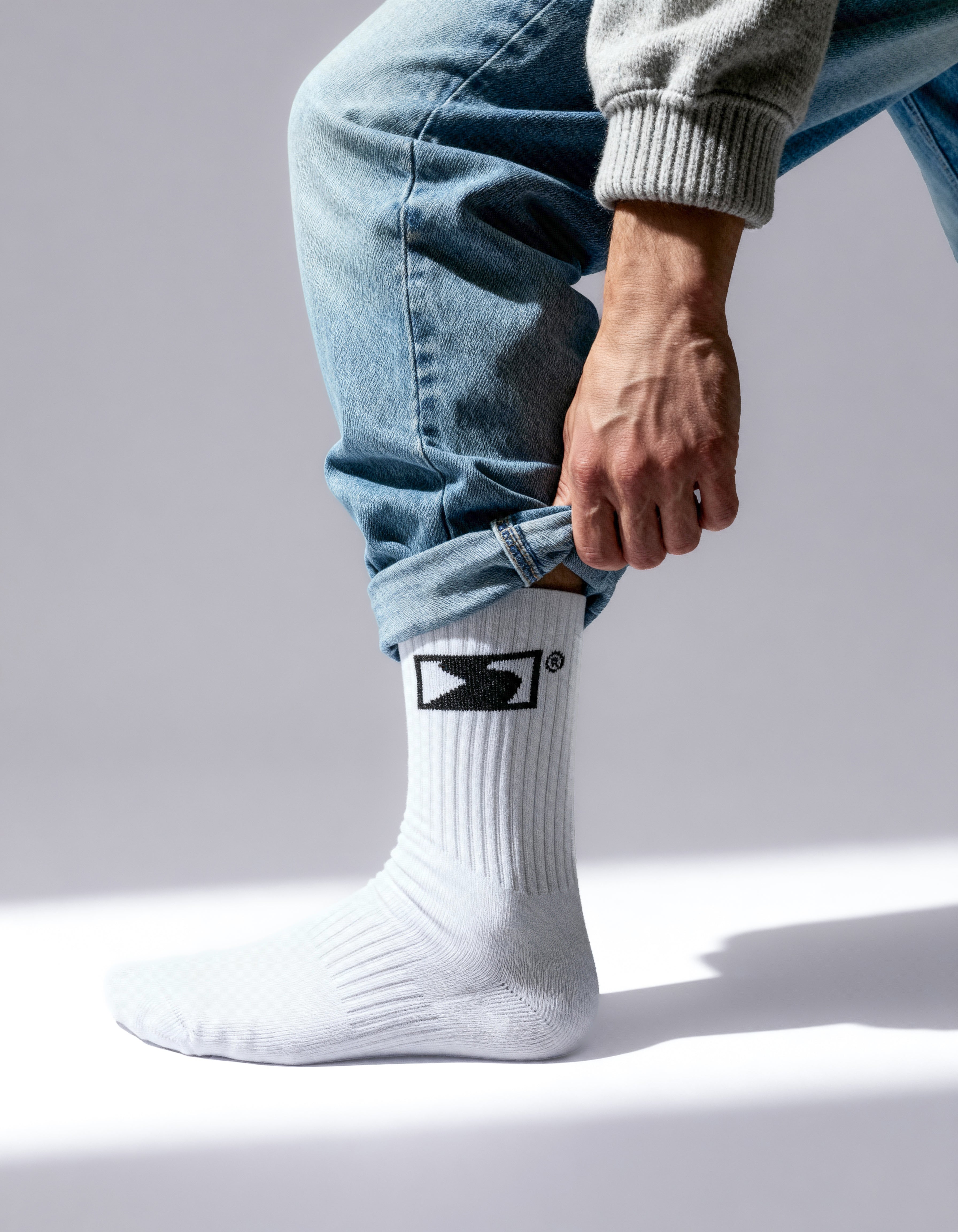 Core Socks White