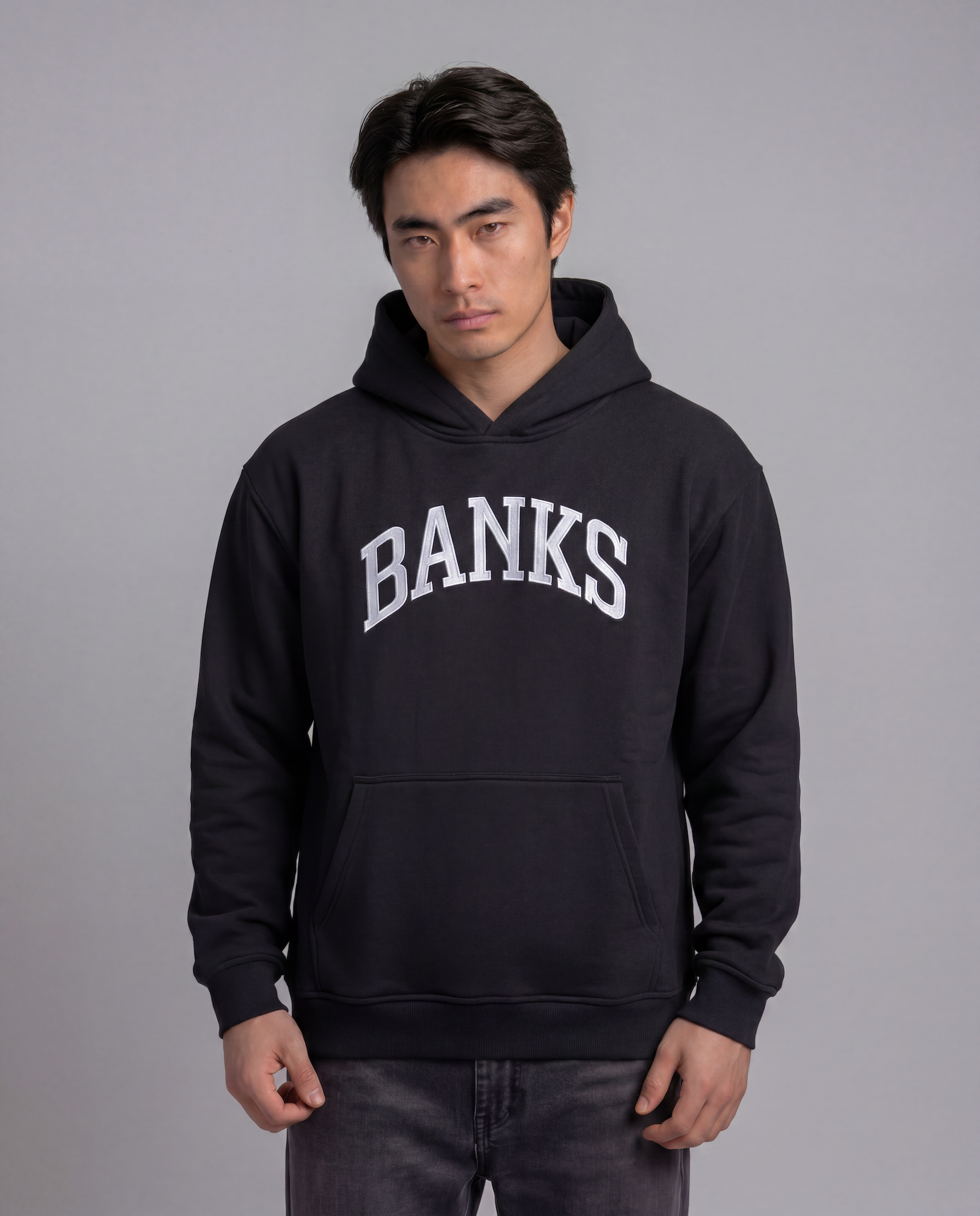 College Hoodie Black