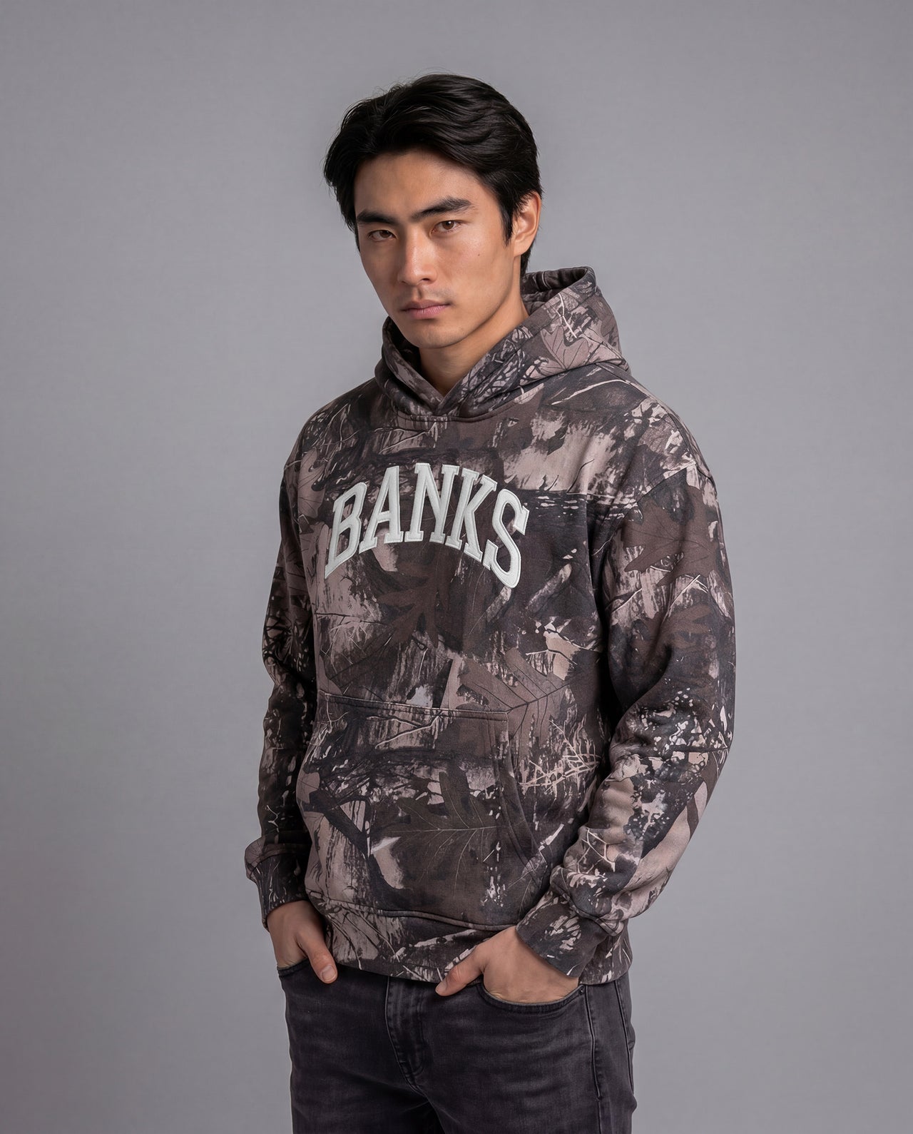 College Hoodie Tree Camo