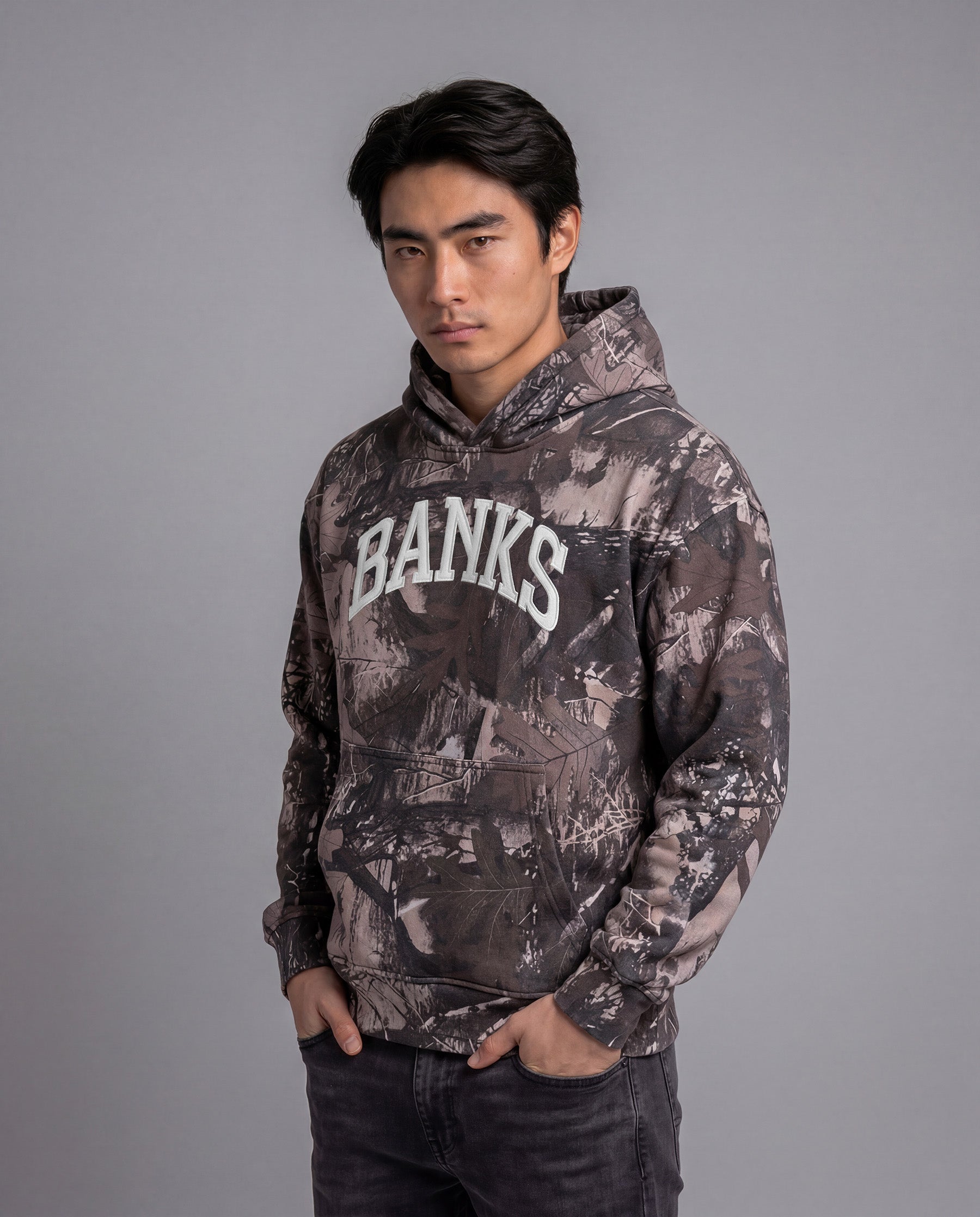 College Hoodie Tree Camo