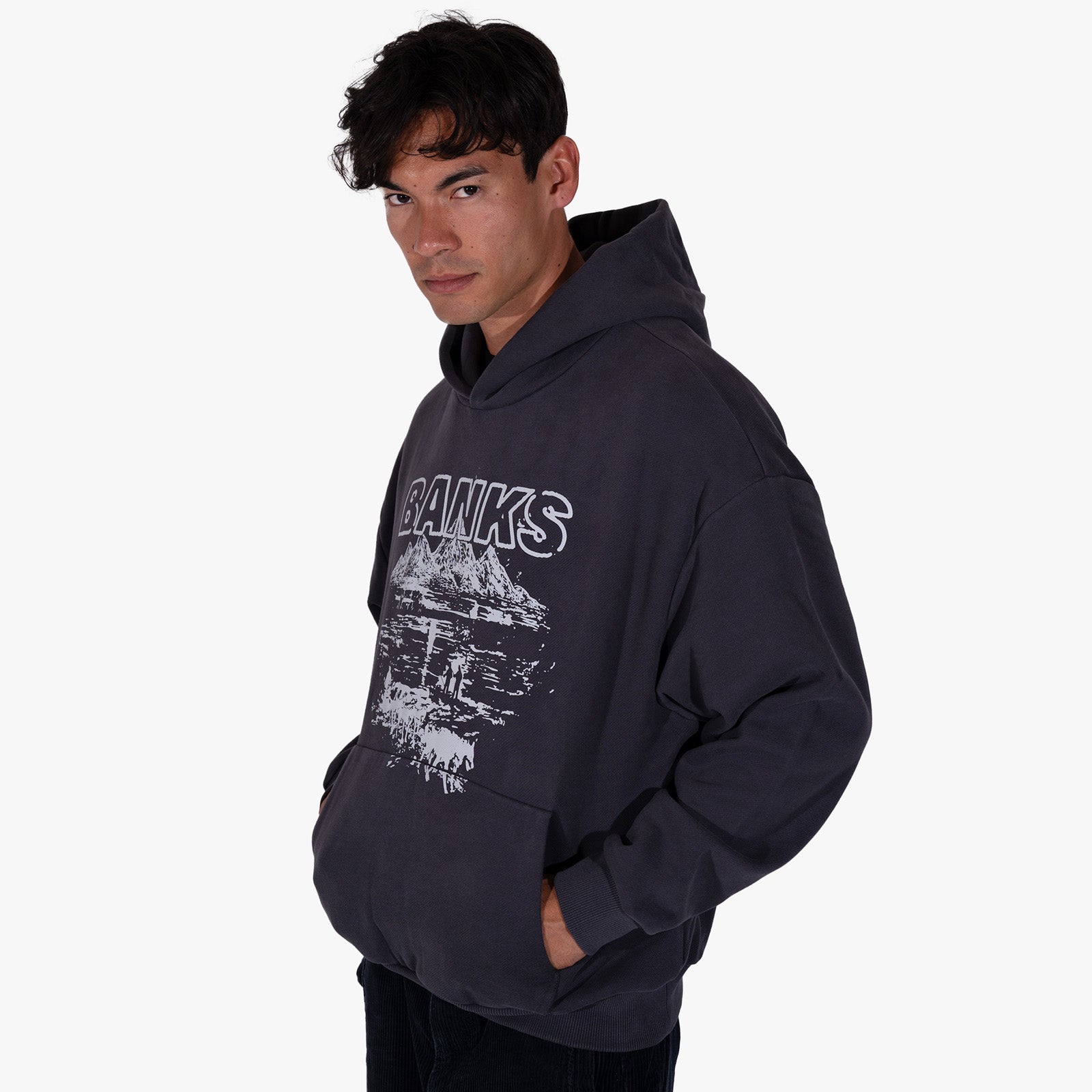 Sleddog Hoodie Grey