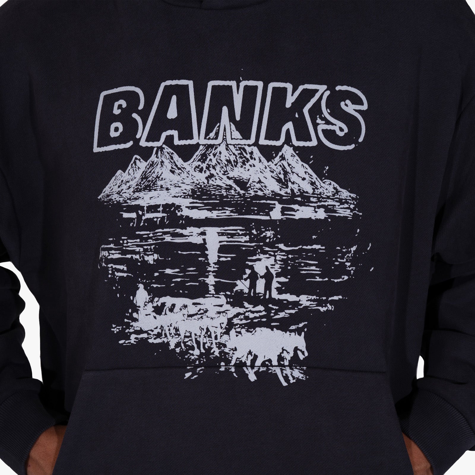 Sleddog Hoodie Grey