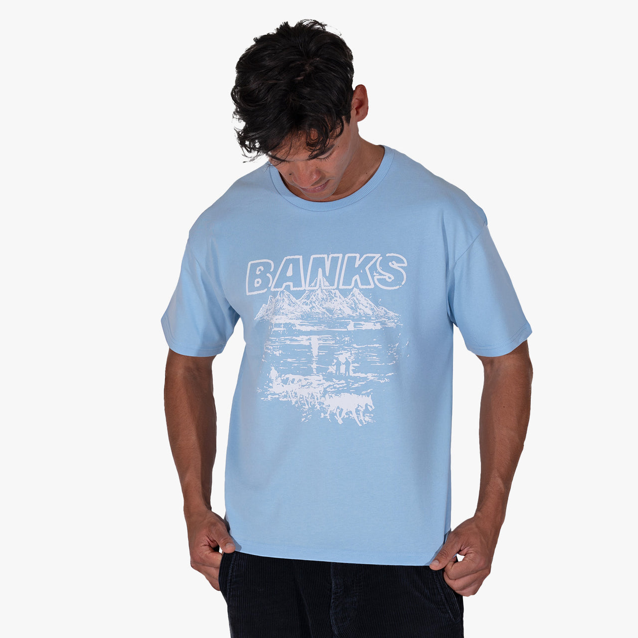 Sleddog Tee Blue