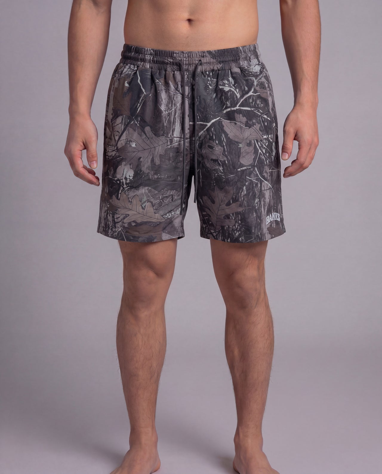 College Swim Shorts Tree Camo