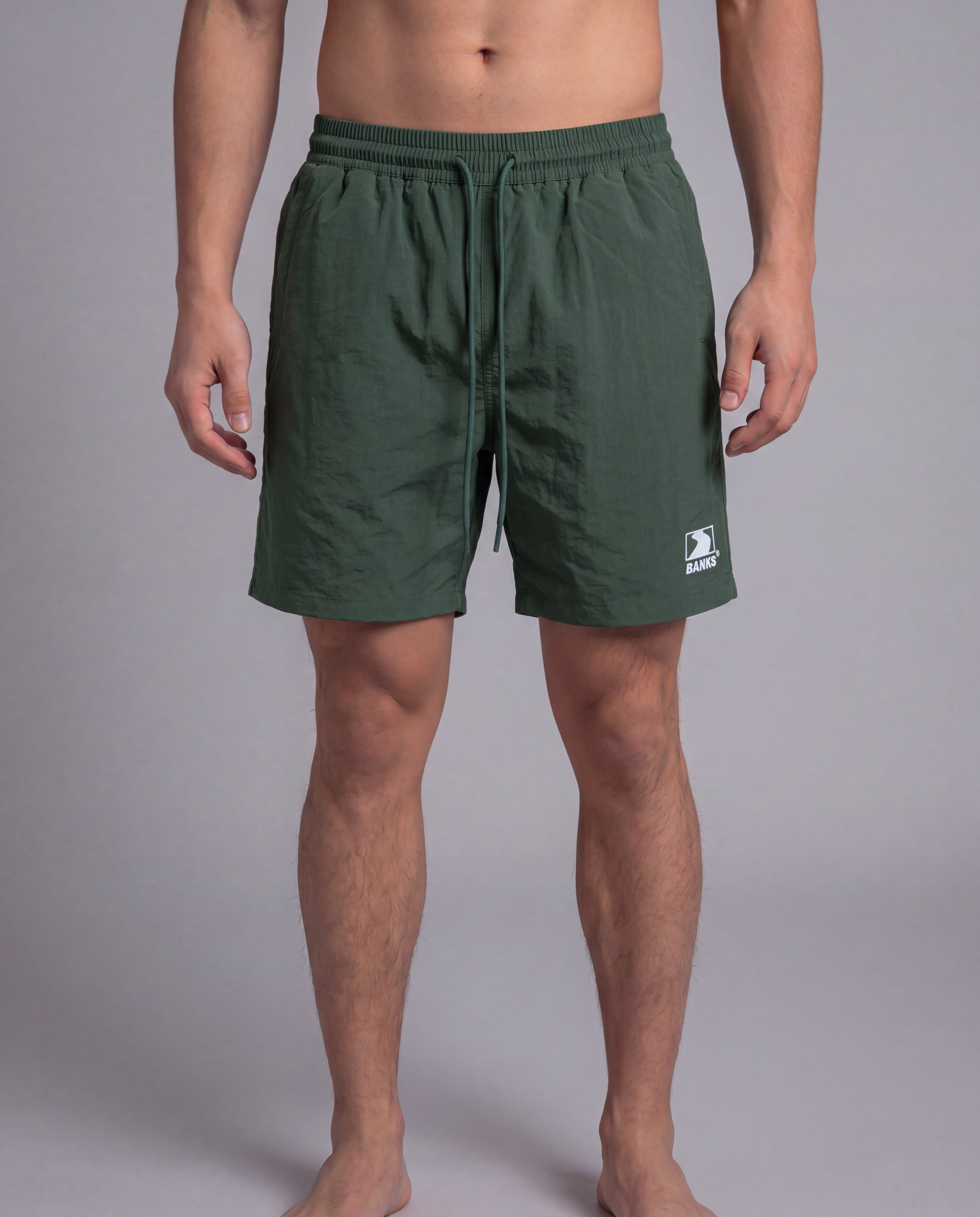 Core Swim Shorts Green